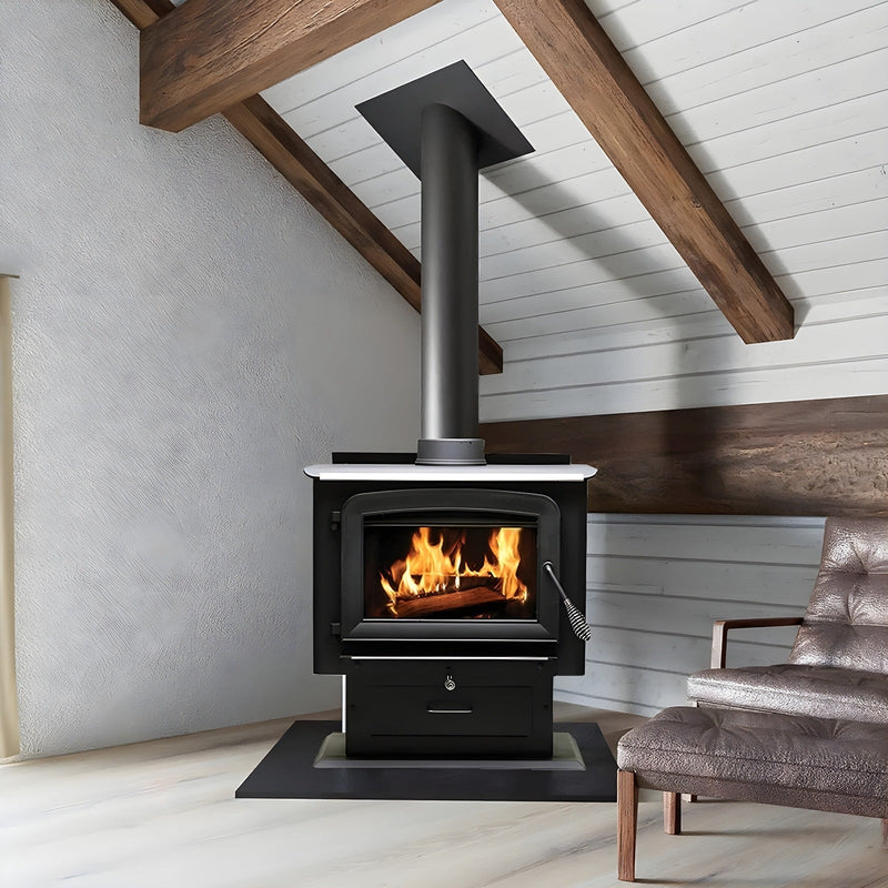 Ashley Hearth AW2020E-P EPA Certified 2,000 sq. ft. Wood Stove New