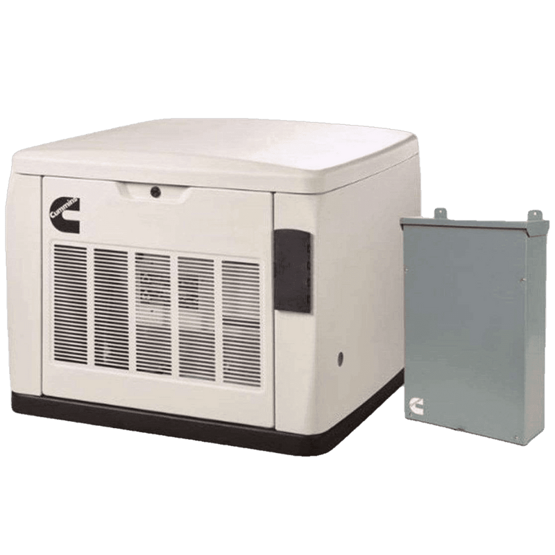 Cummins RS20AC A061C602 20kW w/Remote Monitoring Quiet Connect™ Series Standby Generator LP/NG with 200A Automatic Transfer Switch New