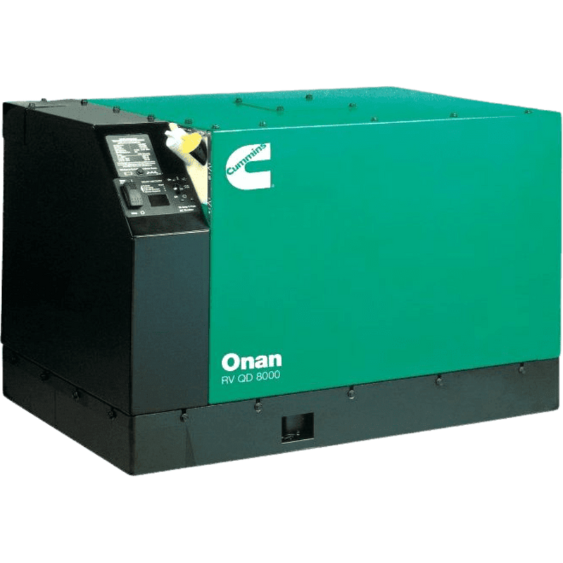 Cummins Onan QD 8000 8kW RV Generator 8HDKAK-1046 RV Diesel Single Phase 120 Volt Liquid Cooled New