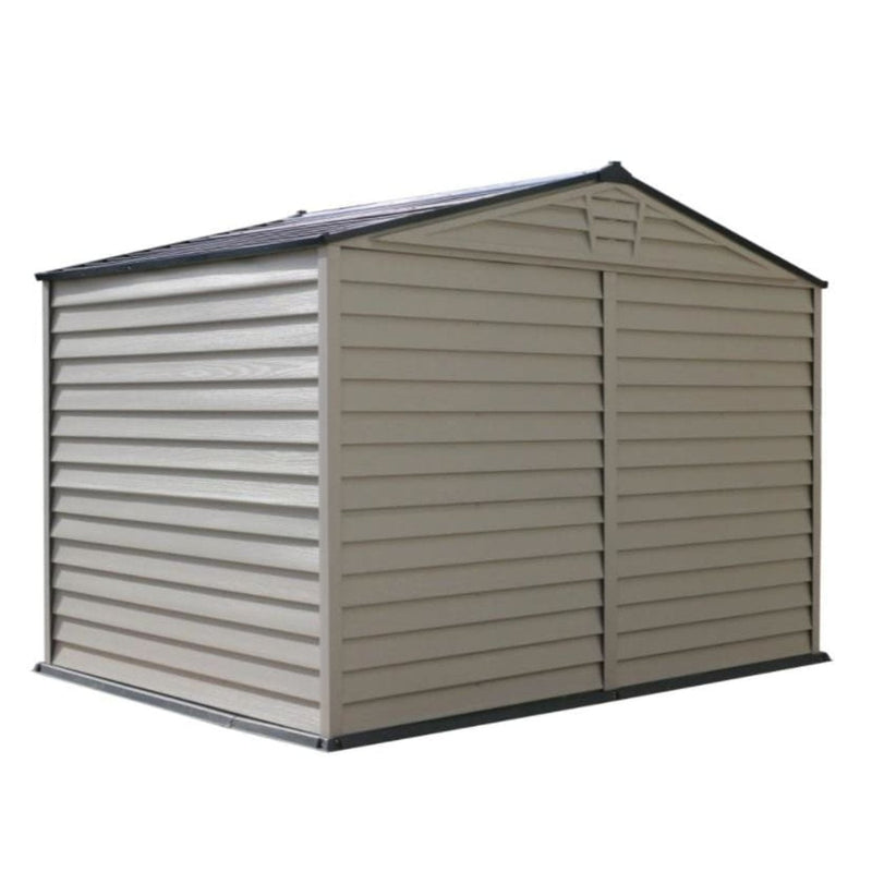 Duramax 10.5' x 8' Storemax Plus Vinyl Shed Kit with Floor 30225 - Backyard Provider