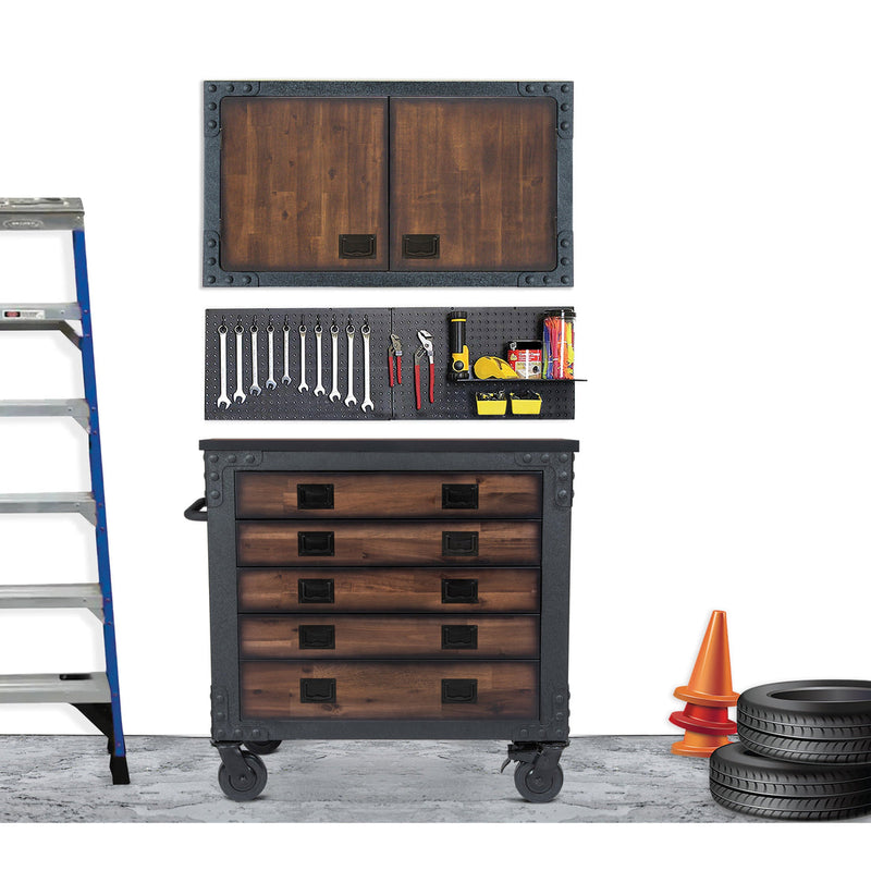 Duramax 2-Piece Garage Storage Combo Set with Tool Chest and Cabinet Combo