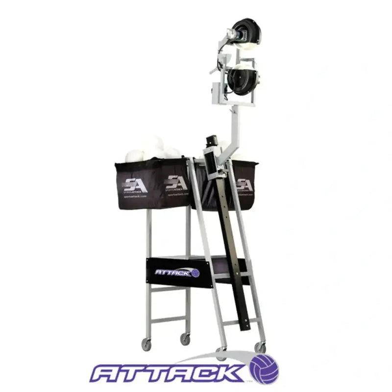 SportsAttack Attack Volleyball Pitching Machine - 120-1100 90V - 3181-4770-1